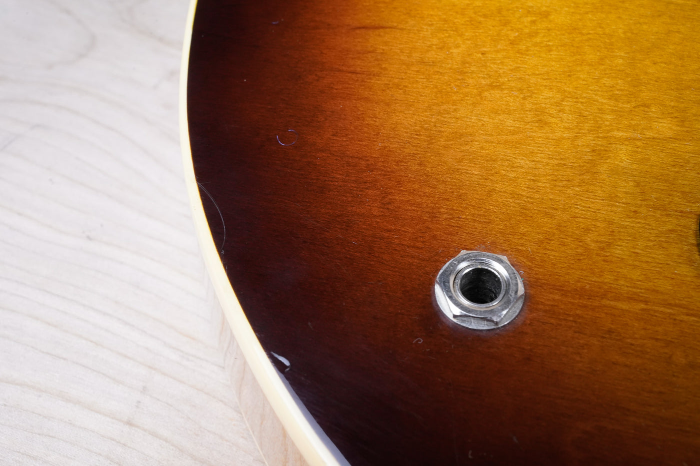 Greco SA-B "Super Real Project" Semi Hollow Body Bass 1987 Brown Sunburst Vintage Made in Japan MIJ w/ Hard Case