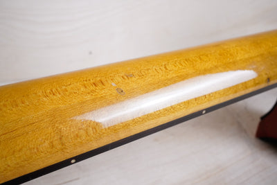 Greco SA-B "Super Real Project" Semi Hollow Body Bass 1987 Brown Sunburst Vintage Made in Japan MIJ w/ Hard Case