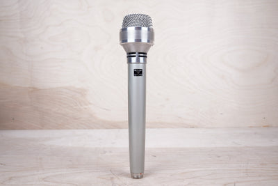 Foster MDF-619BC Unidirectional Dynamic Microphone 1969 Vintage Made in Japan w/ Case, Cable, Manual