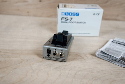 Boss FS-7 Latching & Momentary Dual Footswitch Pedal