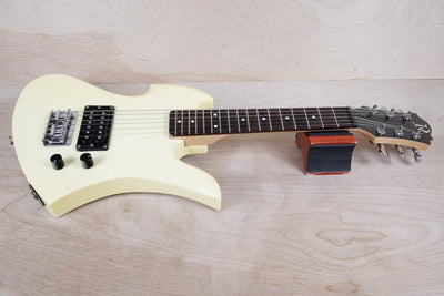 B.C. Rich Warlock WG-035 Mini Guitar 1990's White Made in Japan MIJ w/ Bag