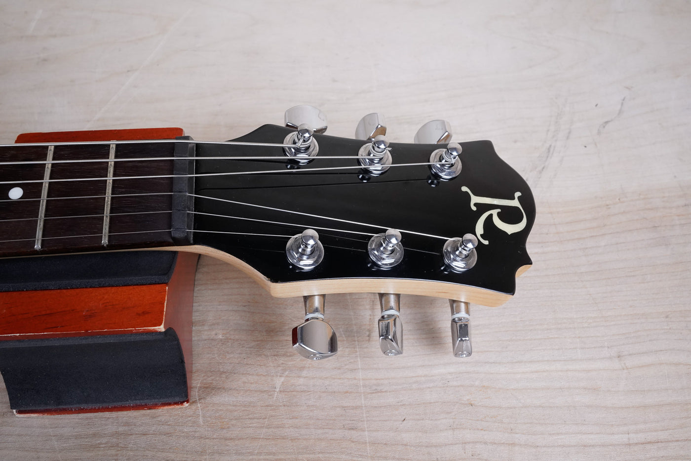 B.C. Rich Warlock WG-035 Mini Guitar 1990's White Made in Japan MIJ w/ Bag