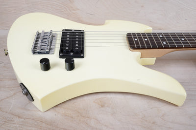 B.C. Rich Warlock WG-035 Mini Guitar 1990's White Made in Japan MIJ w/ Bag