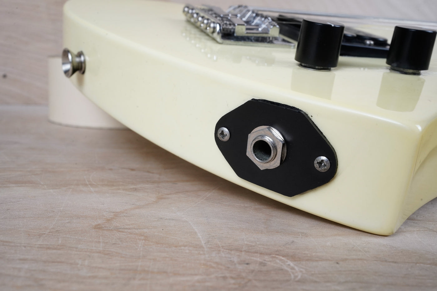 B.C. Rich Warlock WG-035 Mini Guitar 1990's White Made in Japan MIJ w/ Bag