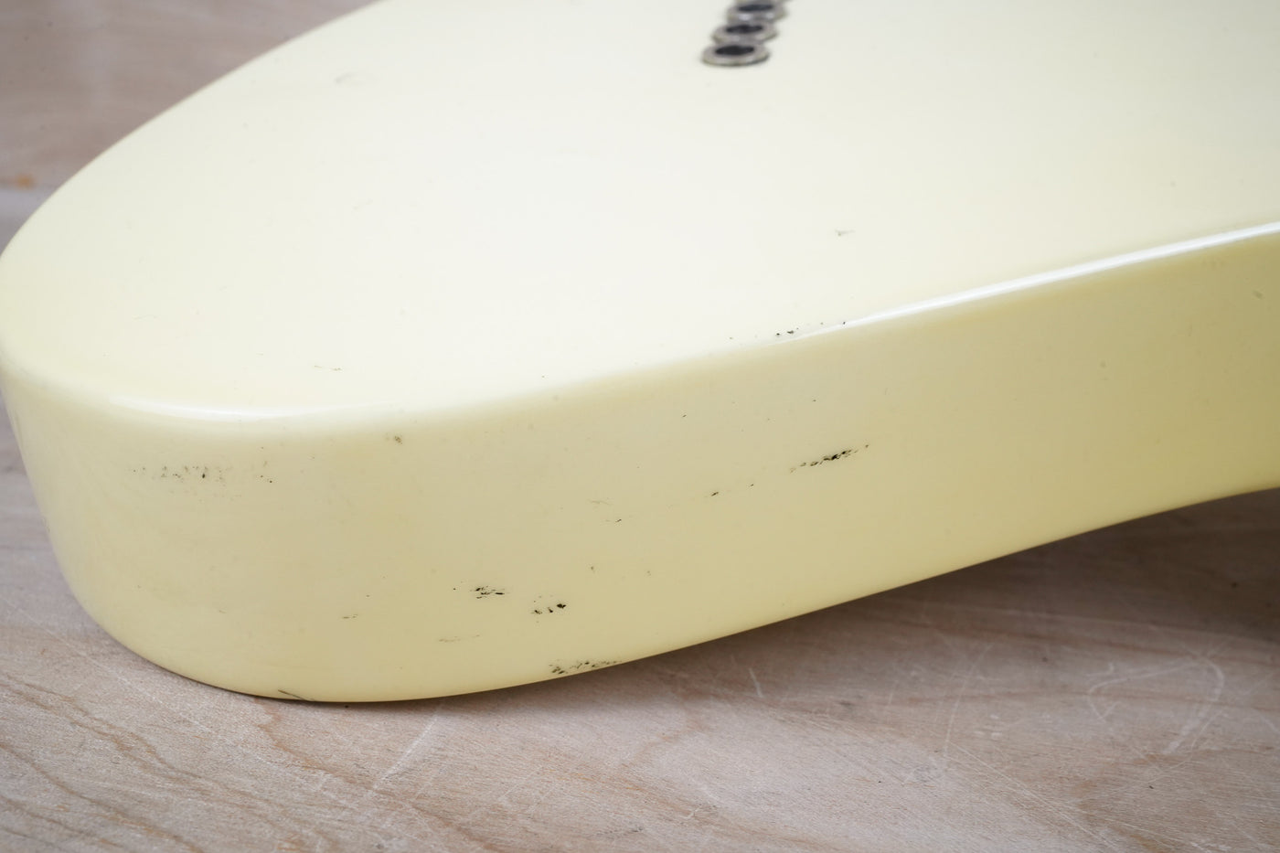 B.C. Rich Warlock WG-035 Mini Guitar 1990's White Made in Japan MIJ w/ Bag