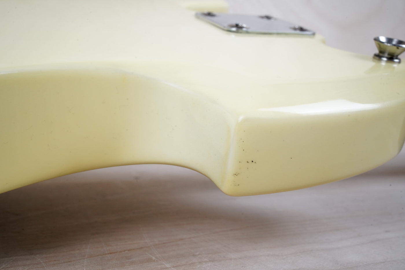 B.C. Rich Warlock WG-035 Mini Guitar 1990's White Made in Japan MIJ w/ Bag