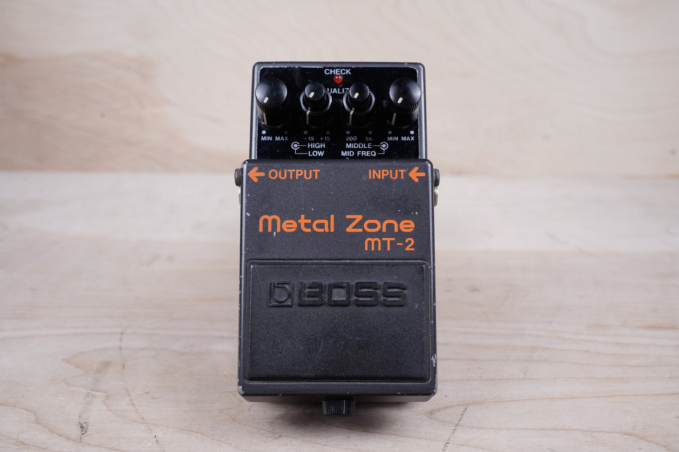 Boss MT-2 Metal Zone Distortion 1994 Silver Label