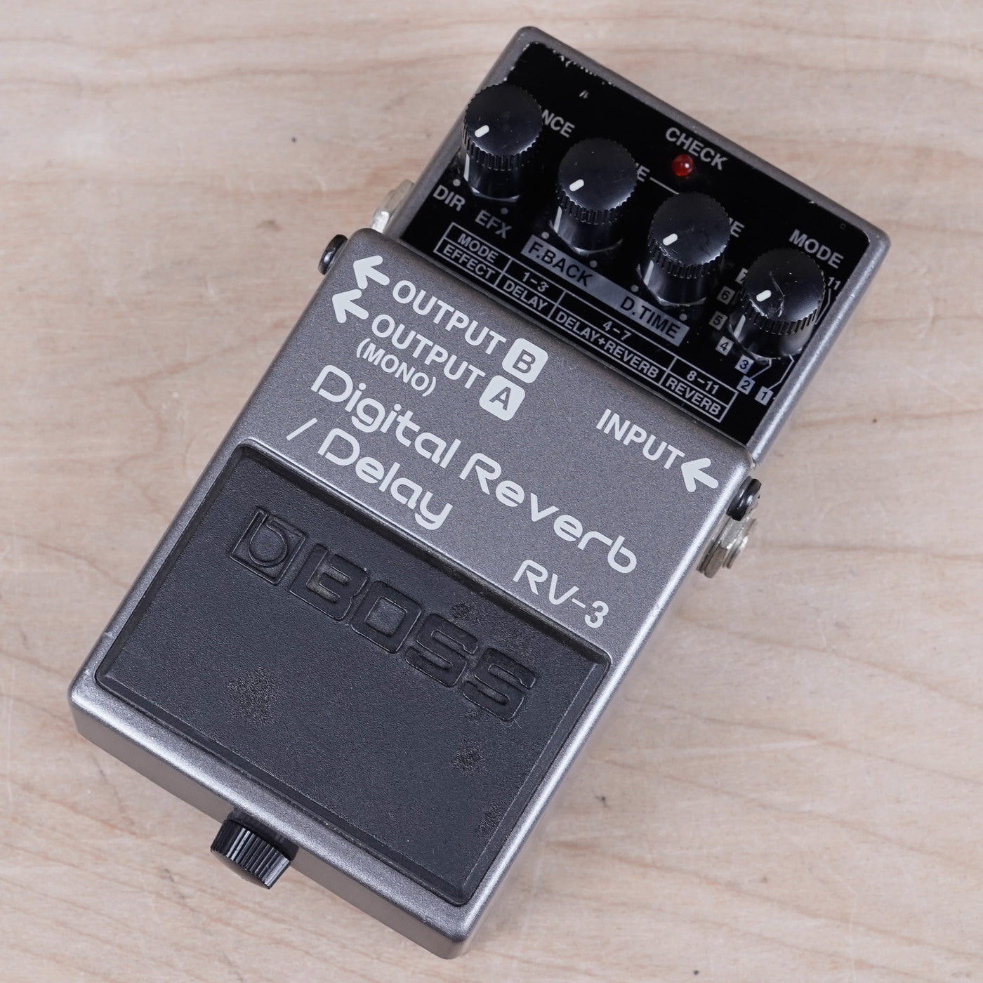 Boss RV-3 Digital Reverb/Delay (Pink Label) 1995