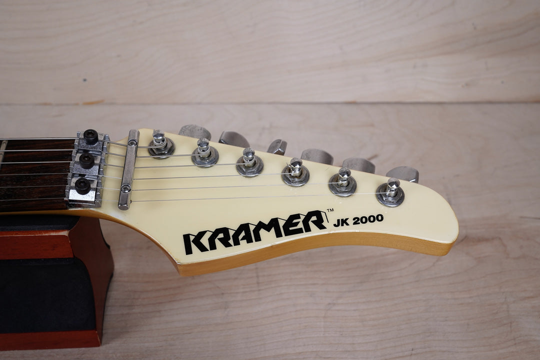 ギター Kramer jk2000 Kramer JK2000 MIJ 1980's White Original Floyd Rose Seymour Duncan