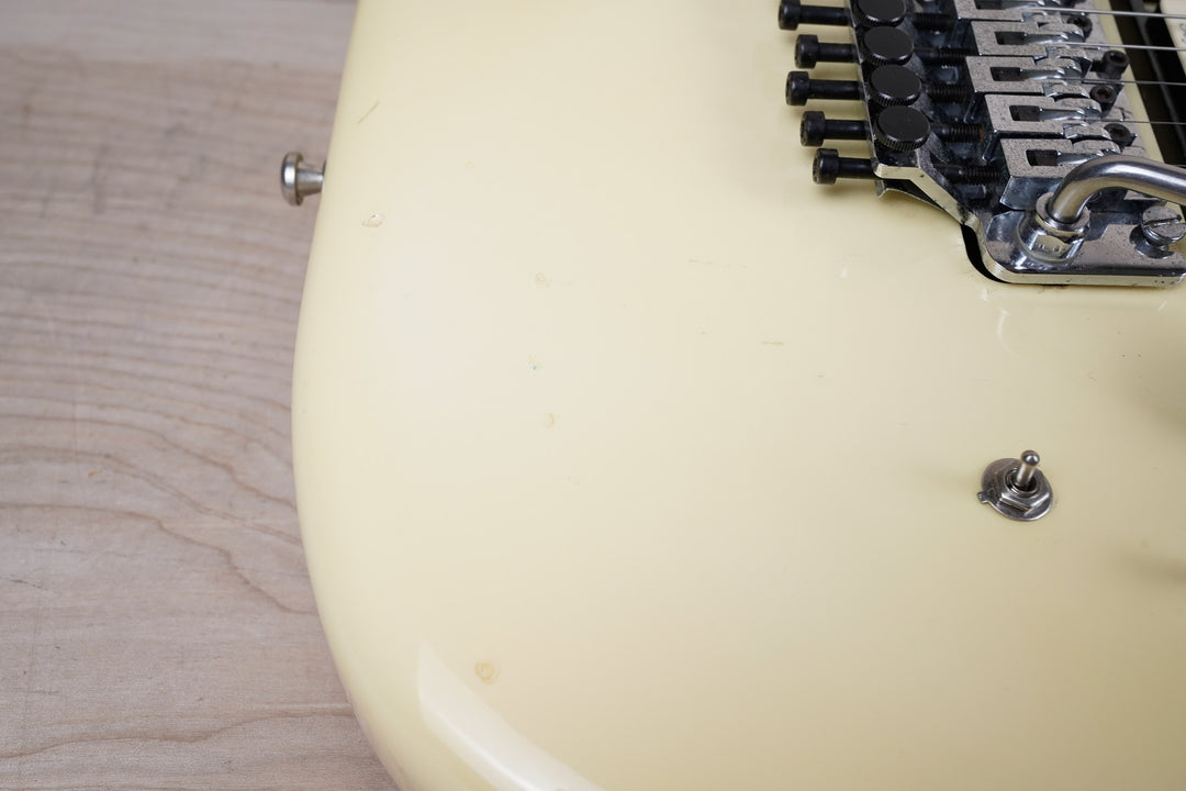 Kramer JK2000 MIJ 1980's White Original Floyd Rose Seymour Duncan