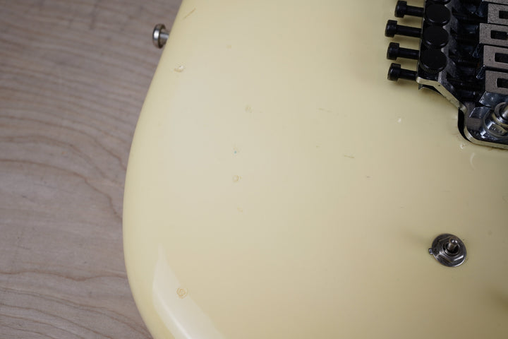 Kramer JK2000 MIJ 1980's White Original Floyd Rose Seymour Duncan