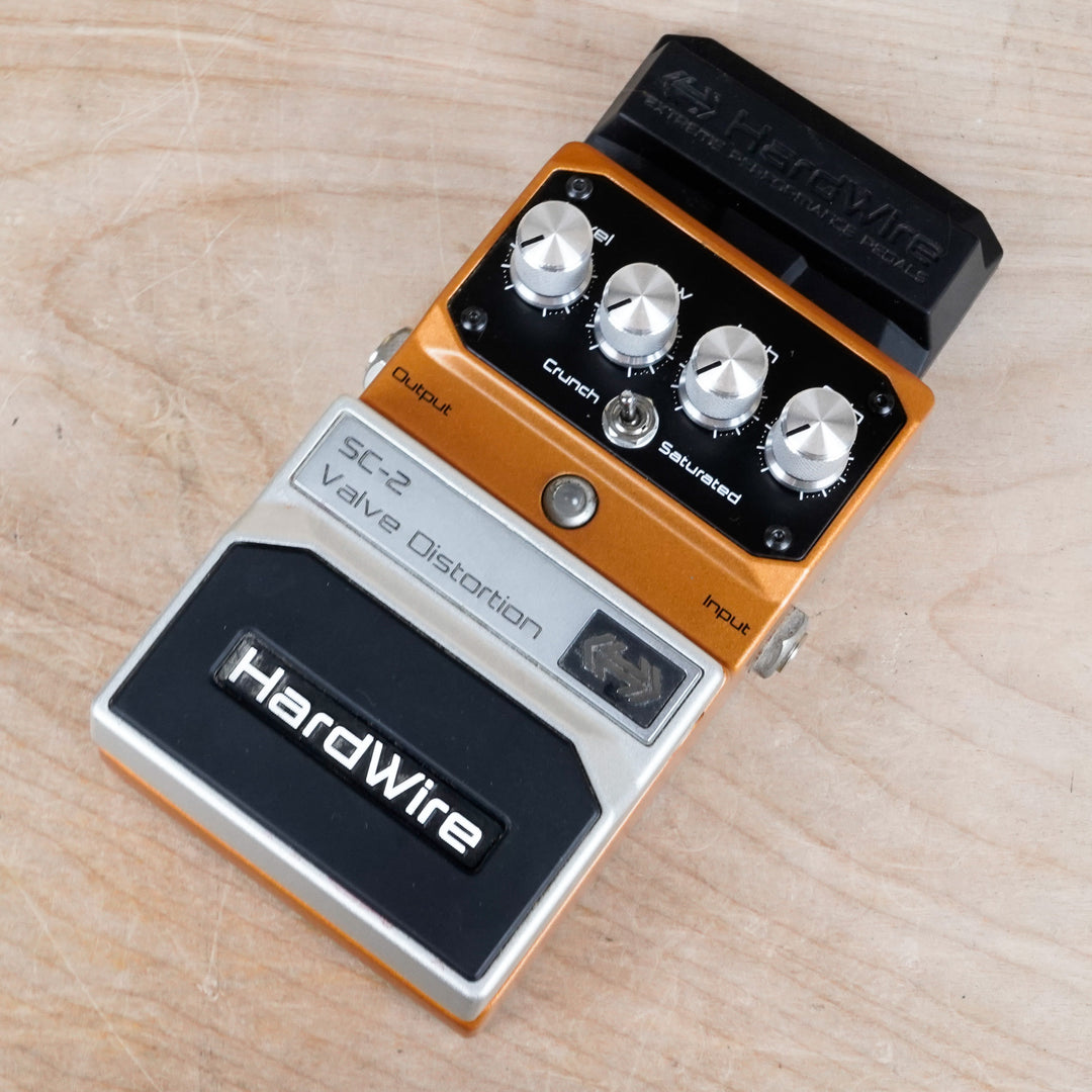 hardwire distortion pedal Digitech Hardwire SC-2 Valve Distortion Pedal – A Flash Flood of Gear