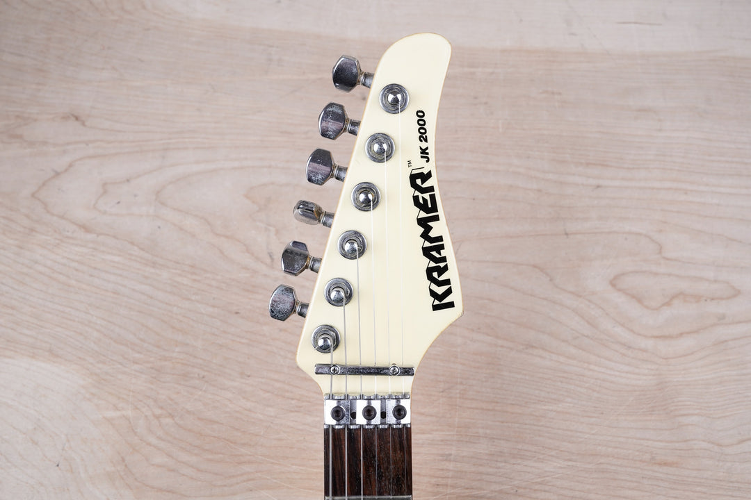Kramer JK2000 MIJ 1980's White Original Floyd Rose Seymour Duncan