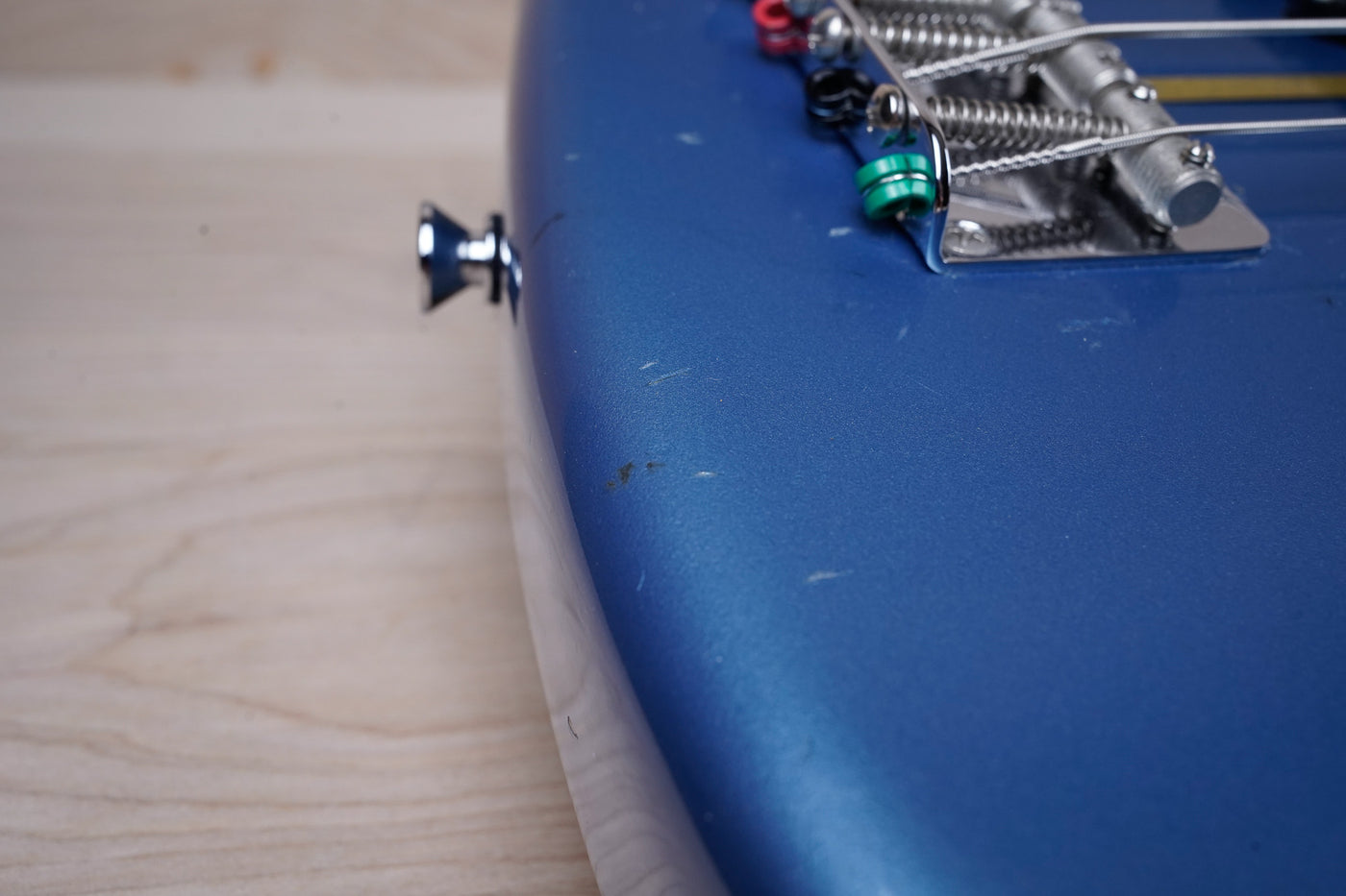 Fender American Vintage 64 AVRI Jazz Bass 2013 Lake Placid Blue Matching Headstock w/ Bag
