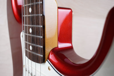 Fender Limited Edition Traditional '60s Stratocaster with Gold Hardware MIJ 2017 Candy Apple Red Japan w/ Bag, Tags
