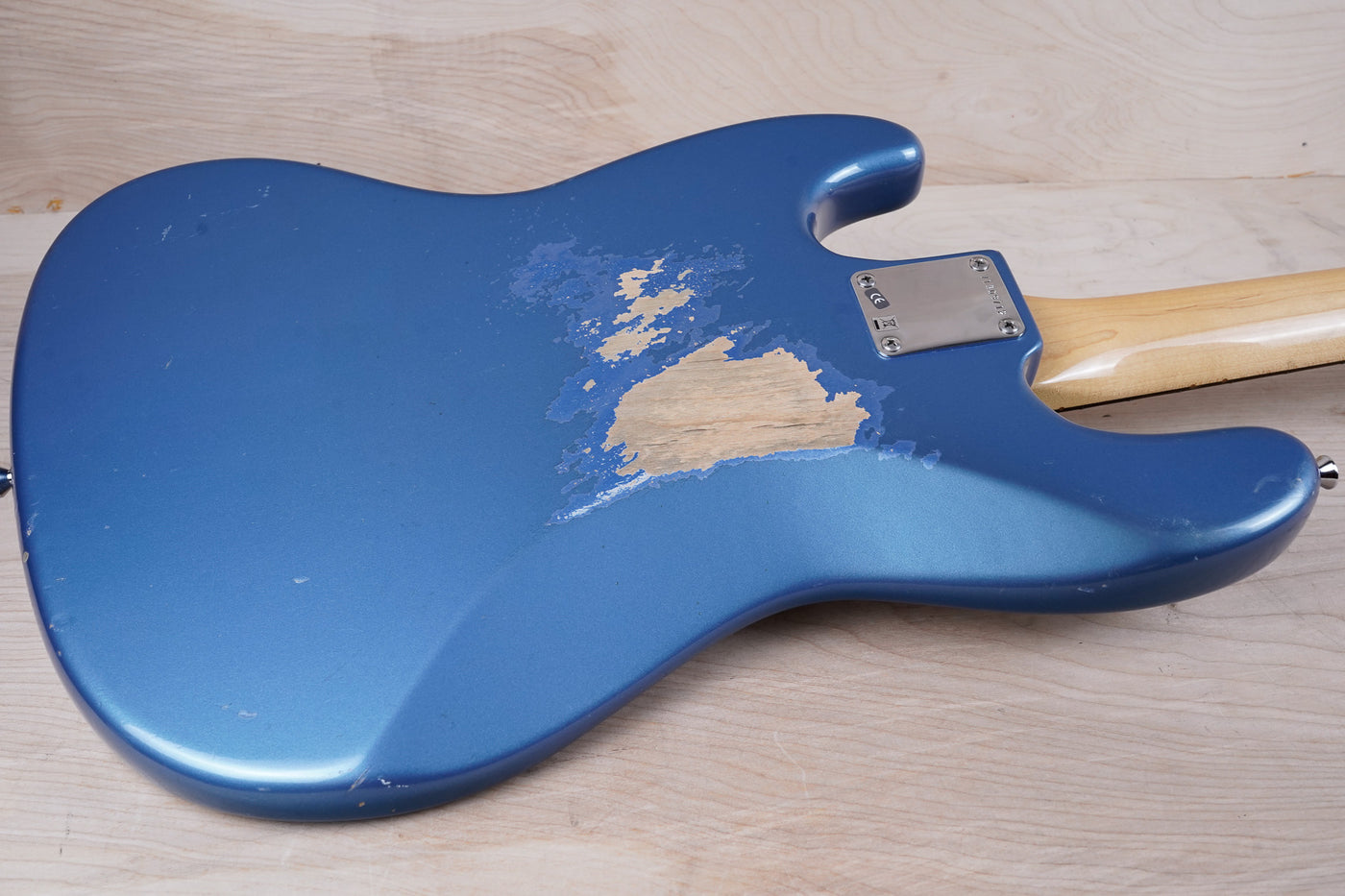 Fender American Vintage 64 AVRI Jazz Bass 2013 Lake Placid Blue Matching Headstock w/ Bag