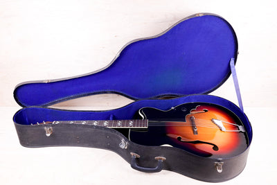 Kay 8900 Master Cutaway Archtop Acoustic Guitar 1966 Sunburst w/ Hard Case
