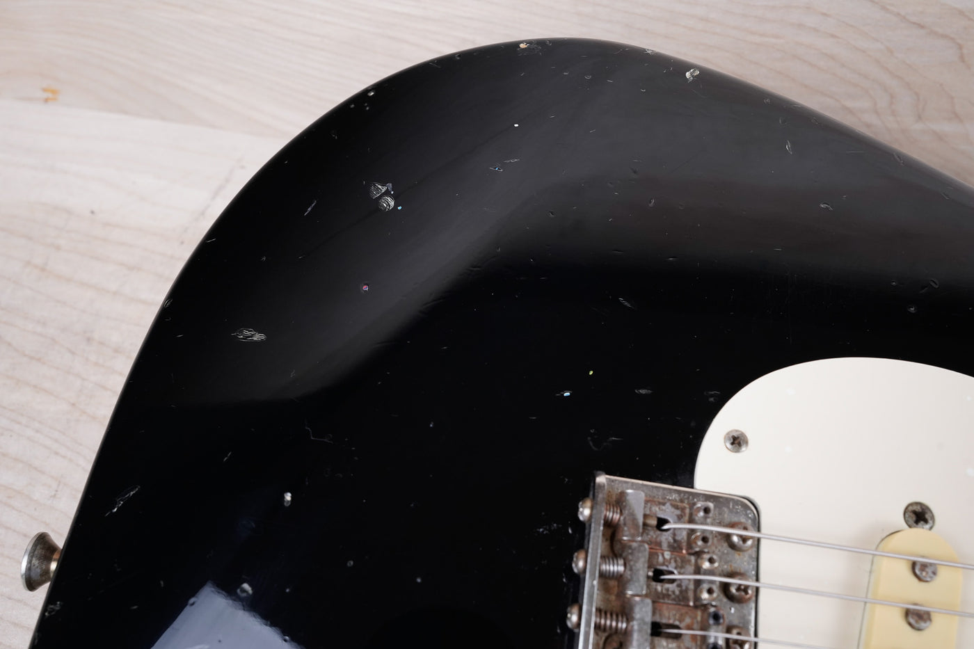 Fender ST-57 Stratocaster Reissue MIJ 1993 Black '57 Made in Japan Fujigen w/ Bag
