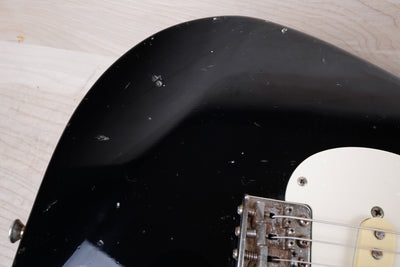 Fender ST-57 Stratocaster Reissue MIJ 1993 Black '57 Made in Japan Fujigen w/ Bag