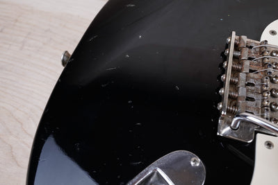 Fender ST-57 Stratocaster Reissue MIJ 1993 Black '57 Made in Japan Fujigen w/ Bag