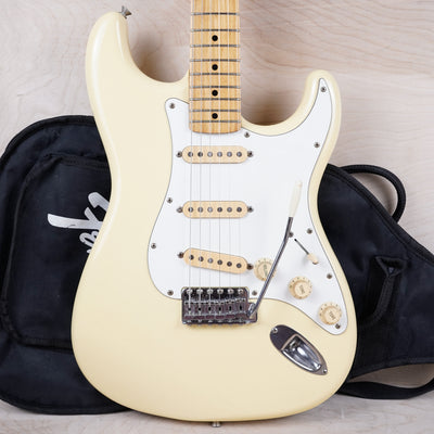 Fender ST72-55 Stratocaster Reissue MIJ 1987 Olympic White Made in Japan w/ Bag