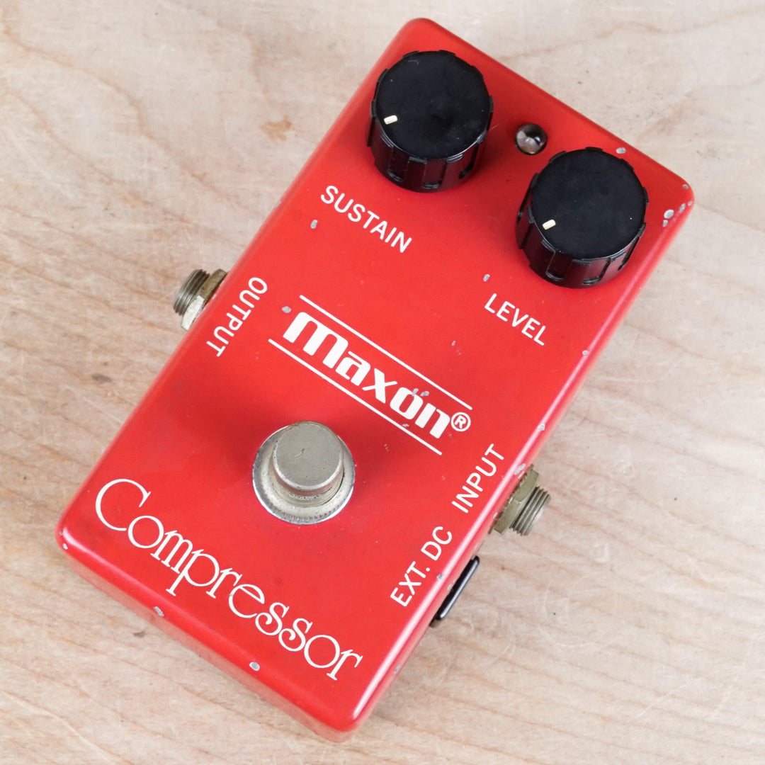 Maxon CP-101 Compressor 1970s Red Vintage Made in Japan MIJ – A