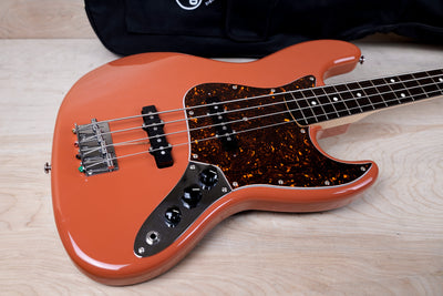 Fender Traditional II '60s Jazz Bass MIJ 2020 Fiesta Red Made in Japan w/ Bag