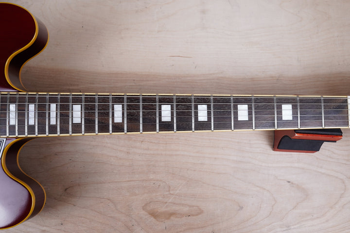 Edwards E-SA-125LTS Semi-Hollow Body With Bigsby MIJ 2013 Cherry