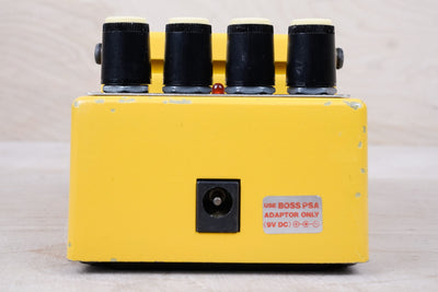 Boss OS-2 Overdrive Distortion Pedal 2007 Yellow