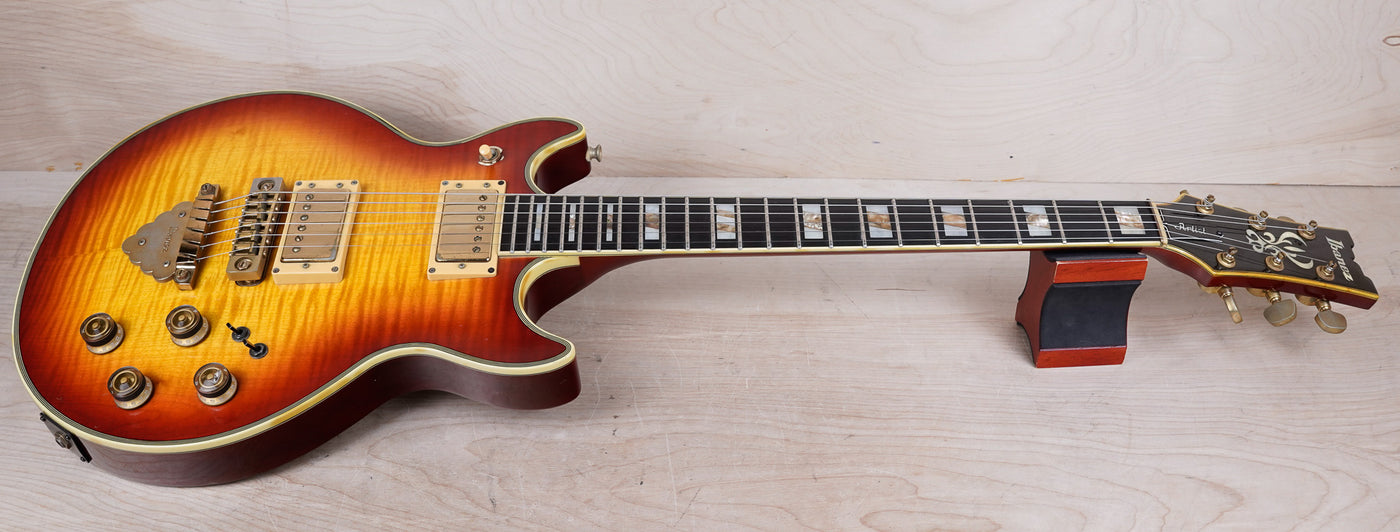 Ibanez Artist AR300 MIJ 1981 Cherry Sunburst Super '58 Pickups Japan Fujigen w/ Hard Case