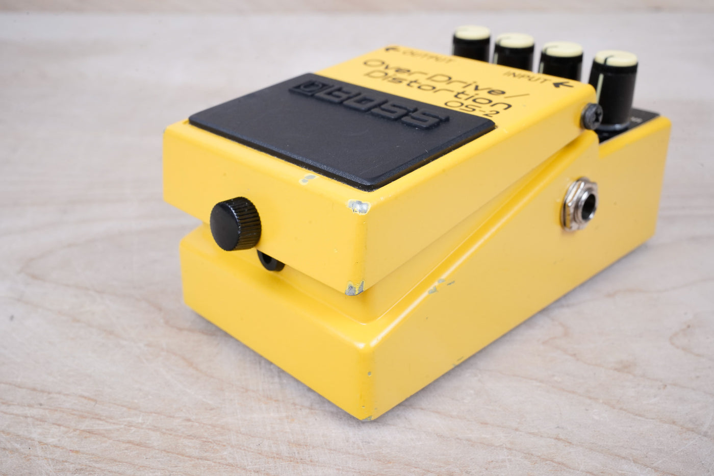 Boss OS-2 Overdrive Distortion Pedal 2007 Yellow