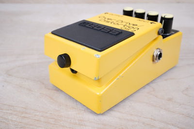 Boss OS-2 Overdrive Distortion Pedal 2007 Yellow