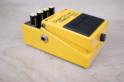 Boss OS-2 Overdrive Distortion Pedal 2007 Yellow