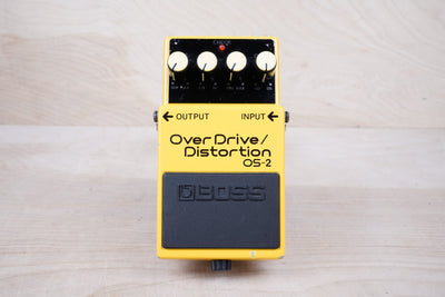 Boss OS-2 Overdrive Distortion Pedal 2007 Yellow