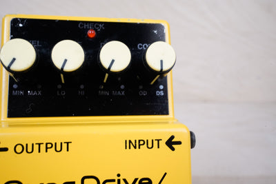 Boss OS-2 Overdrive Distortion Pedal 2007 Yellow