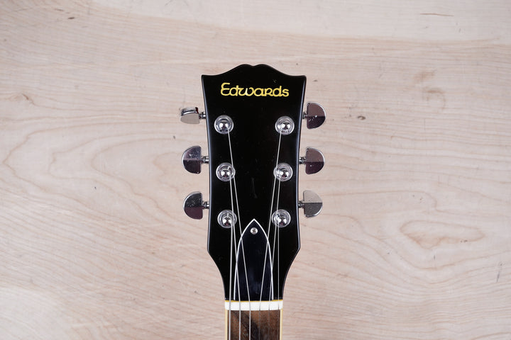 Edwards E-SA-125LTS Semi-Hollow Body With Bigsby MIJ 2013 Cherry