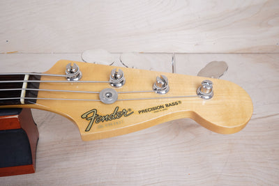 Fender PJ-455 Precision Bass Special MIJ 1987 Black PJ Vintage Made in Japan w/ Bag