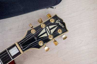 Greco EGC-600 Ebony Custom 1970s Made in Japan Vintage MIJ w/ Bag