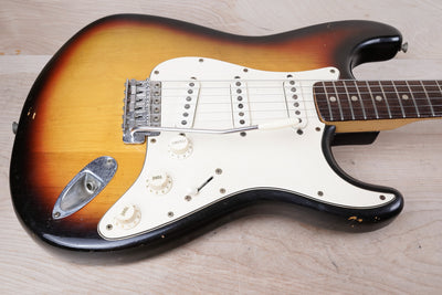 Fender Stratocaster 1972 Sunburst Vintage USA 3-Bolt w/ OHSC