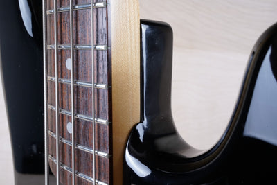 Fender PJ-455 Precision Bass Special MIJ 1987 Black PJ Vintage Made in Japan w/ Bag