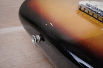 Fender Stratocaster 1972 Sunburst Vintage USA 3-Bolt w/ OHSC