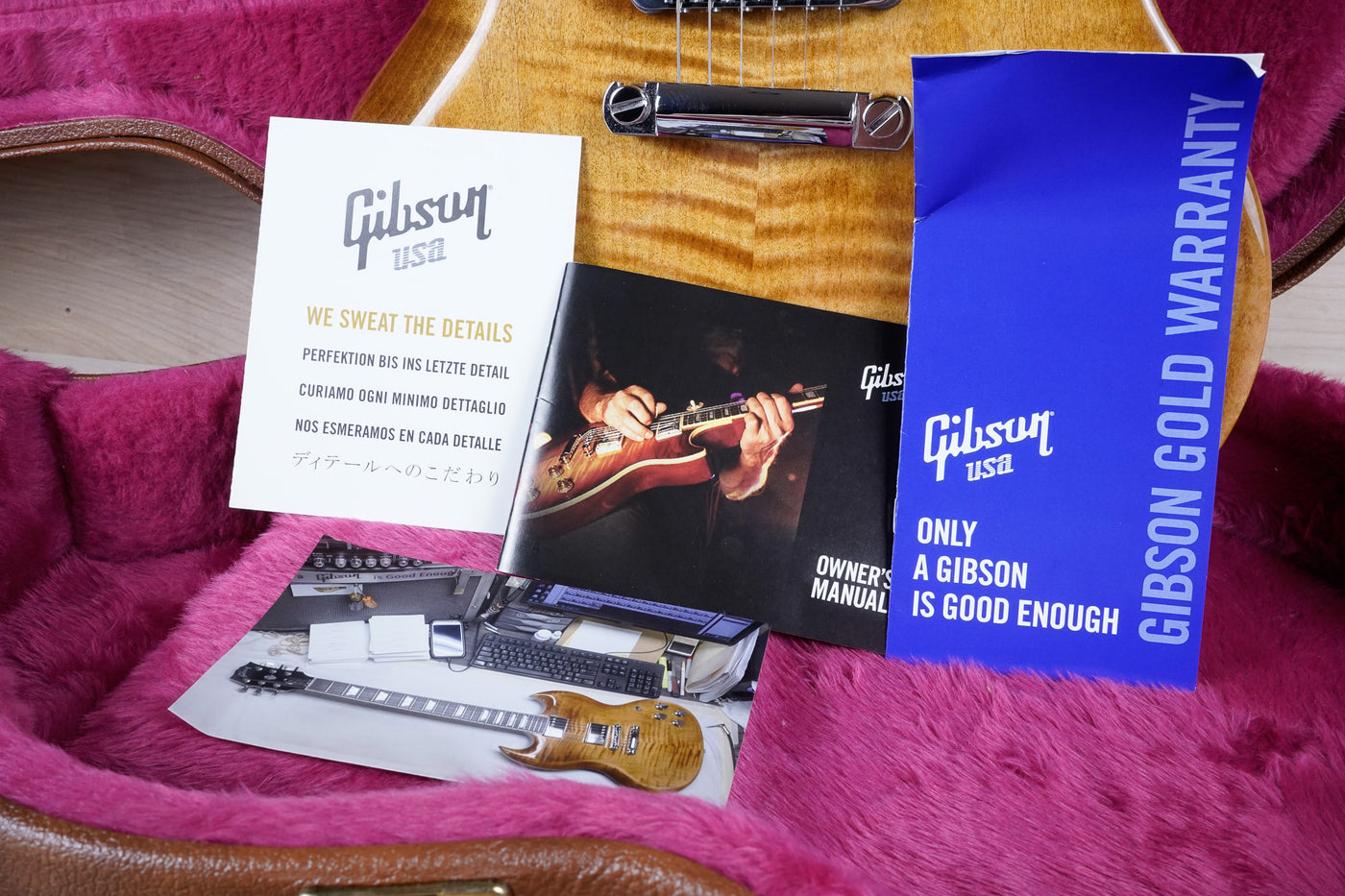 Gibson SG Standard HP-II 2018 Mojave Fade w/ Case, Paperwork