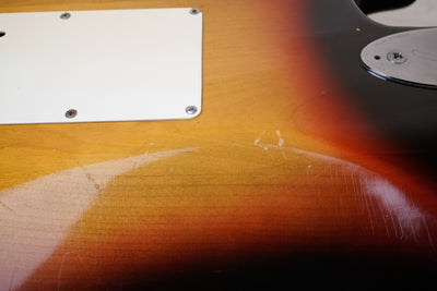Fender Stratocaster 1972 Sunburst Vintage USA 3-Bolt w/ OHSC