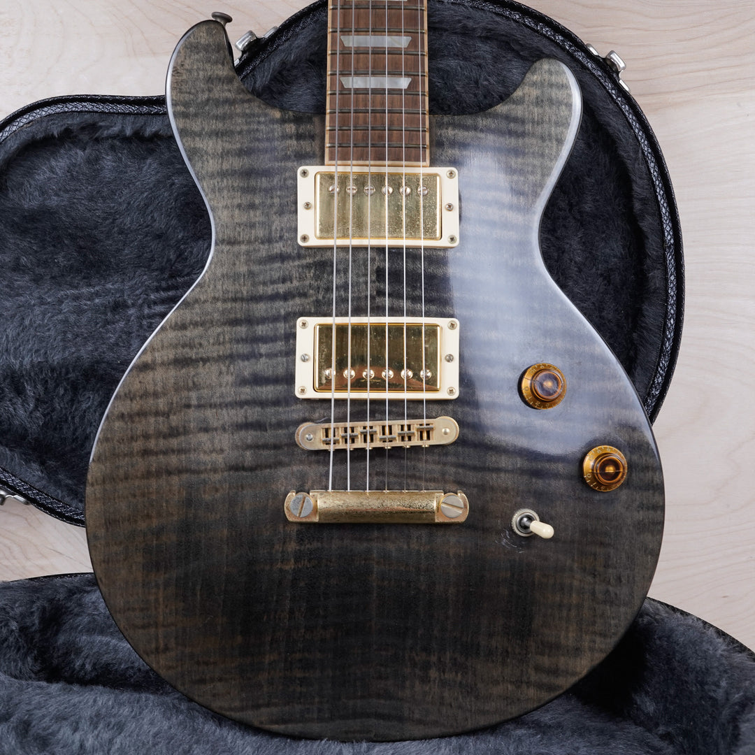 Gibson Les Paul Standard Double Cutaway Plus 2005 Trans Black w
