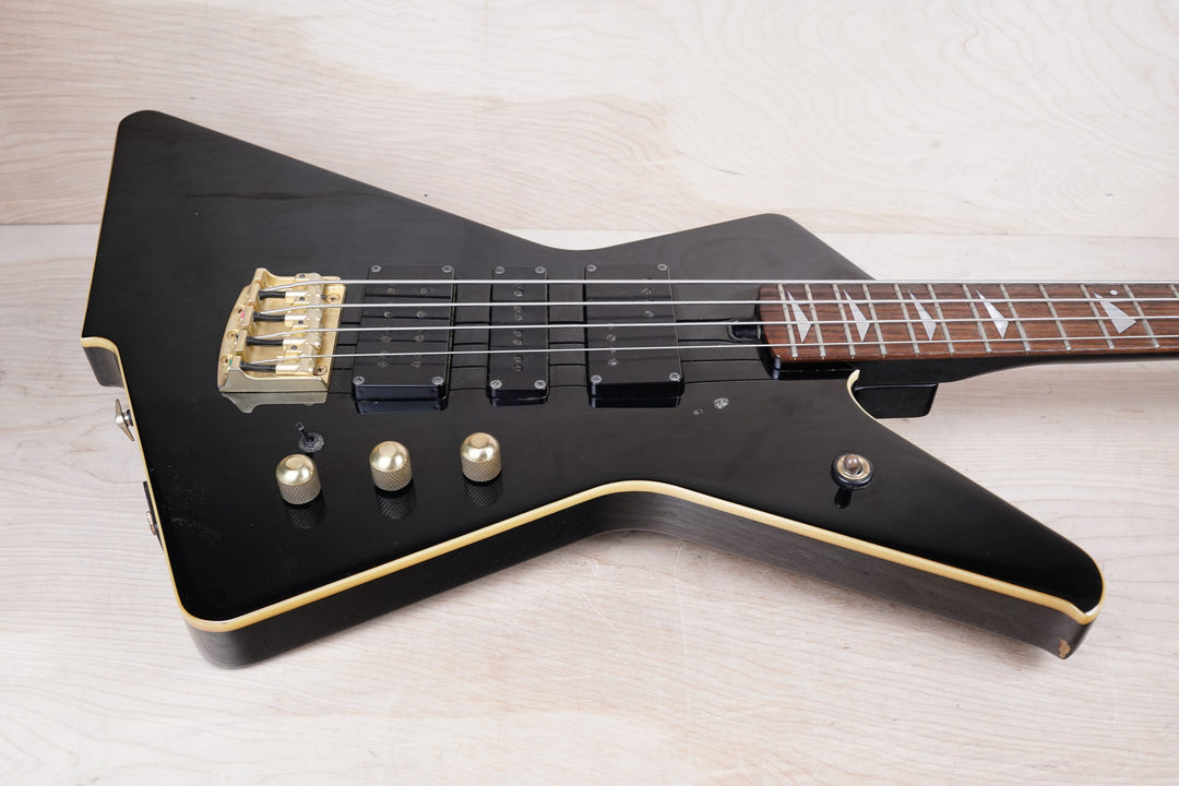 Ibanez Destroyer II DT870 Bass MIJ 1984 Black Vintage Japan
