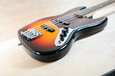 Fender Highway One Jazz Bass 2007 Sunburst Rosewood Made in USA w/ SKB Hard Case