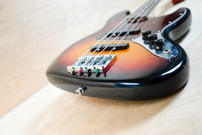 Fender Highway One Jazz Bass 2007 Sunburst Rosewood Made in USA w/ SKB Hard Case