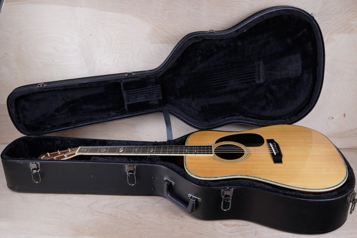 Morris W-40 Acoustic Guitar 1978 Natural Made in Japan MIJ w/ Case