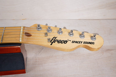 Greco Spacey Sounds TL500BR Vintage MIJ 1976 Blonde Vintage Japan w/ Hard Case