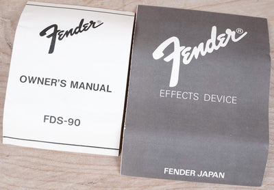 Fender FDS-90 Distortion Pedal by Maxon, Made in Japan MIJ 1980s w/ Box, Manual
